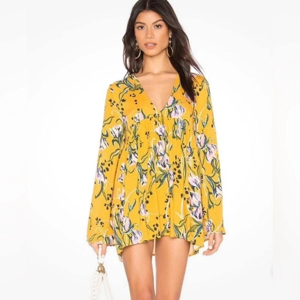 Bella Floral Tunic — Free People – Size XS